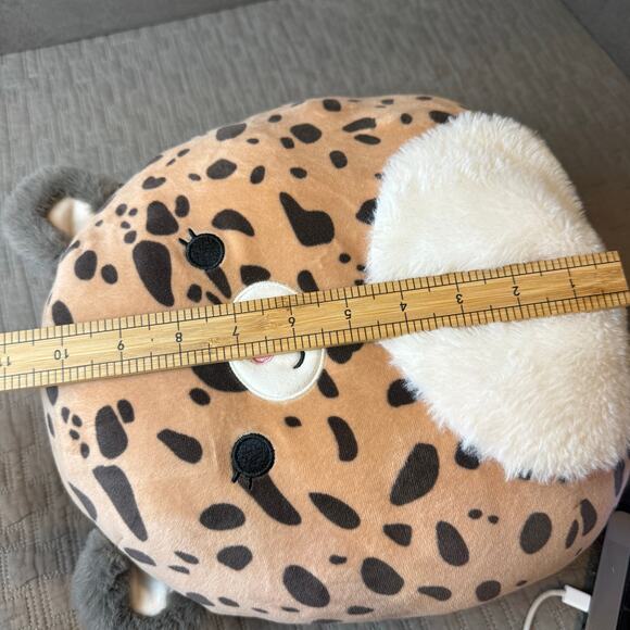 NWT Squishmallow Kei the Cheetah 10" Soft Plush Toy KellyToy Soft Belly - Picture 9 of 10